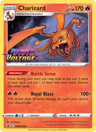 Charizard #SWSH066 · SWSH Black Star Promos Pokémon card