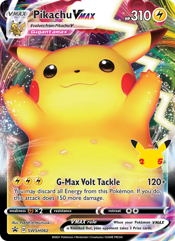 Pikachu VMAX full card art