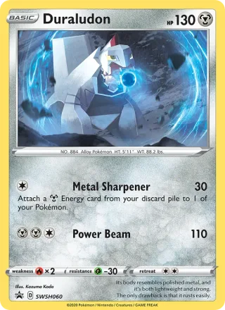 Duraludon #SWSH060 · SWSH Black Star Promos Pokémon card