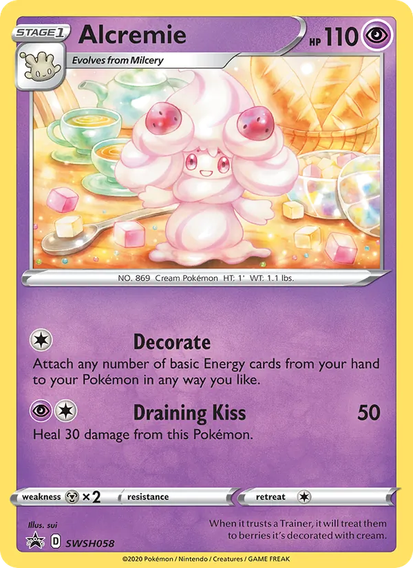 Alcremie full card art