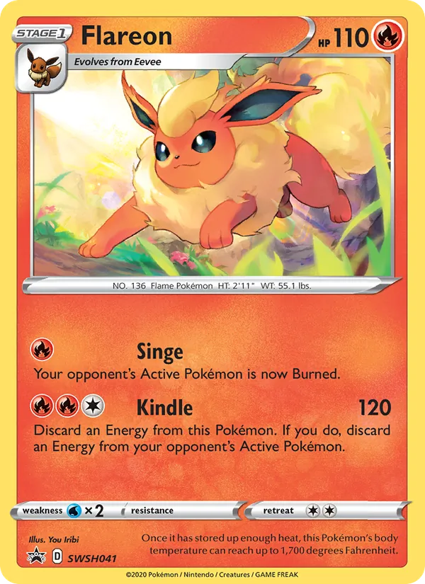 Flareon full card art
