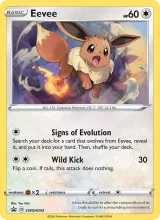 Eevee · SWSH Black Star Promos Pokémon card