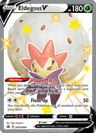 Eldegoss V #SWSH084 · SWSH Black Star Promos Pokémon card