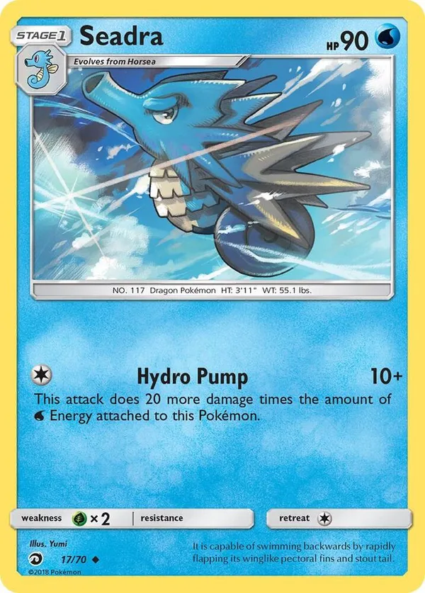 Seadra full card art