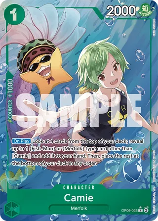 Camie (Championship 2024 Finalist Card Set) #OP06-025-championship-2024-finalist-card-set · One Piece Promotion Cards One Piece card