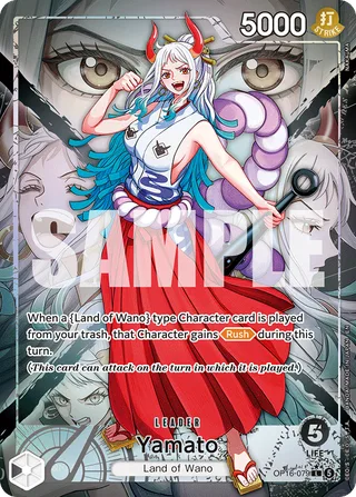 Yamato (Alternate Art) #OP16-079-alternate-art · The Time of Battle One Piece card