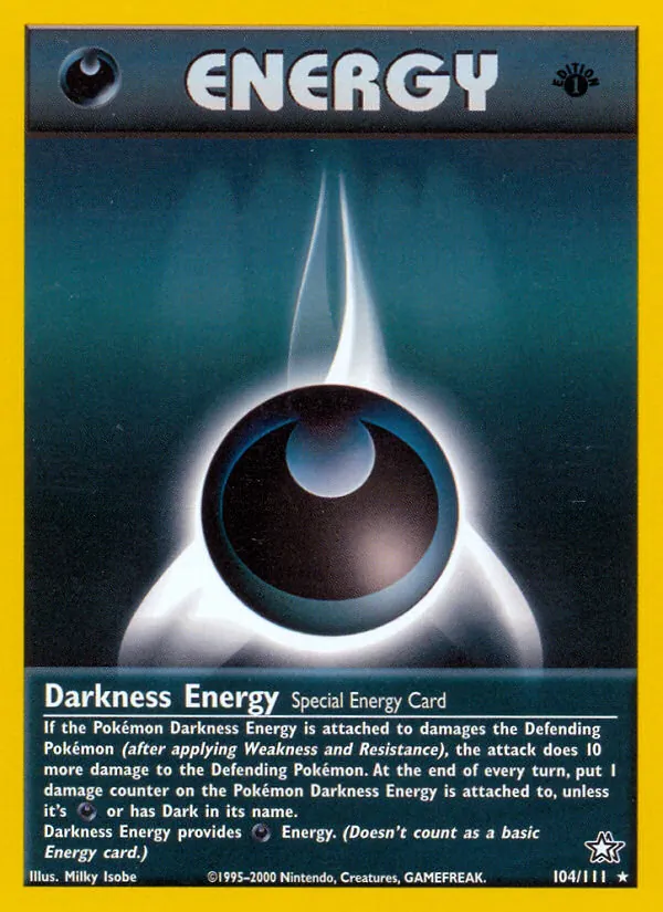 Darkness Energy full card art