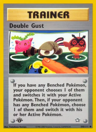 Double Gust card