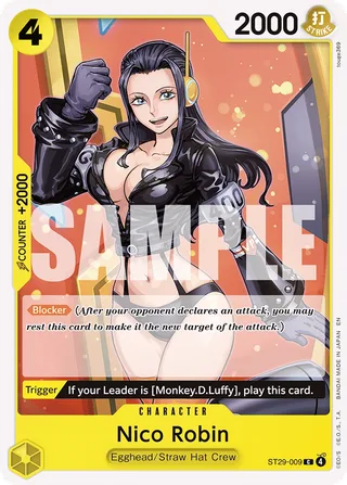 Nico Robin #ST29-009 · ST-29: Starter Deck 29 Egghead One Piece card