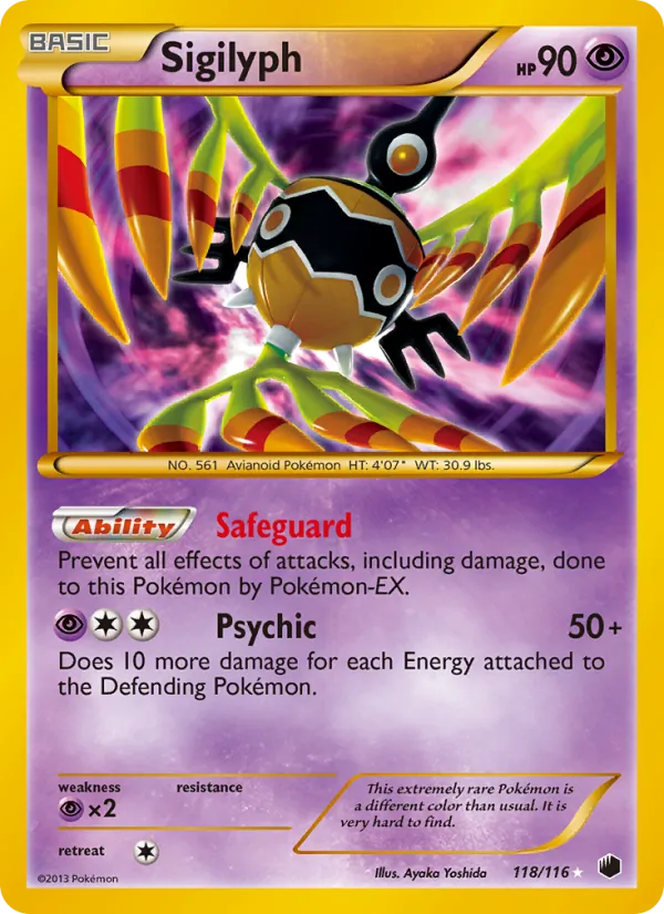 Sigilyph full card art