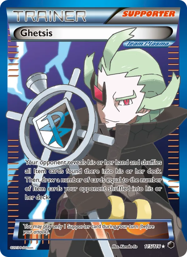 Ghetsis full card art