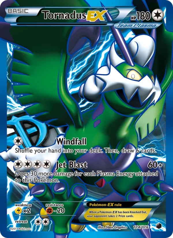 Tornadus-EX full card art