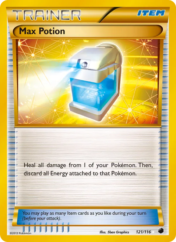 Max Potion full card art