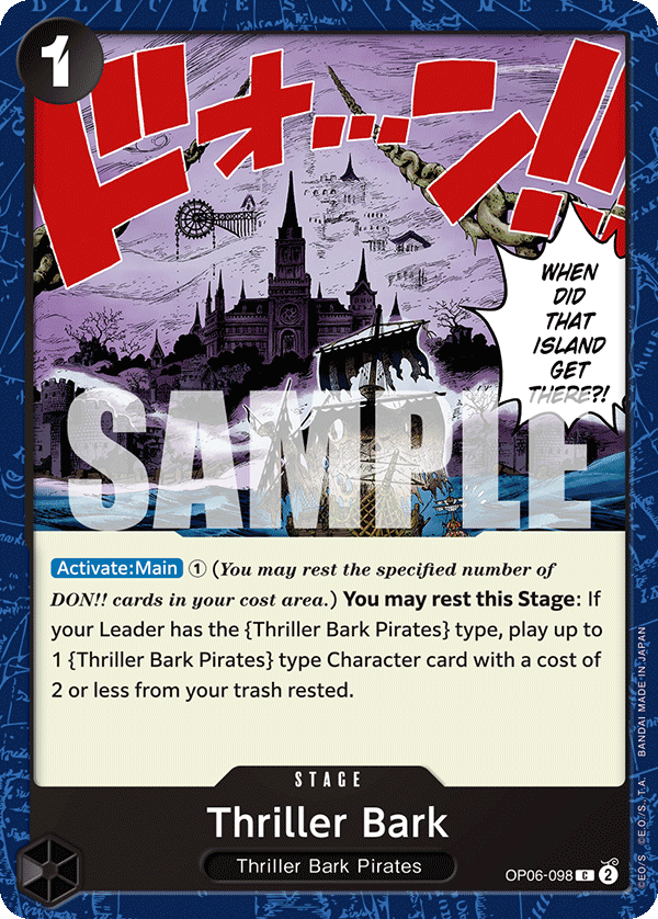 Thriller Bark full card art