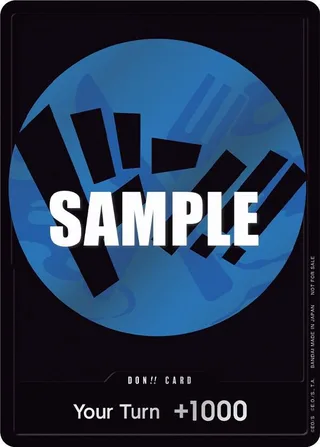DON!! Card (Blue) #don-card-blue · One Piece Promotion Cards One Piece card