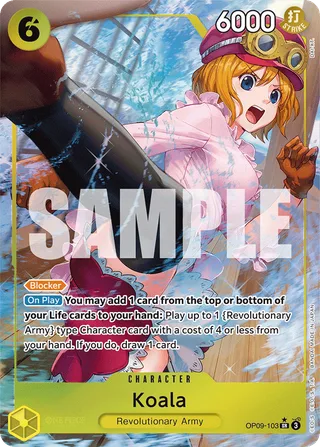 Koala (Parallel) #OP09-103-parallel · Emperors in the New World One Piece card