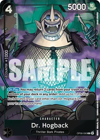 Dr. Hogback (Premium Card Collection -Best Selection Vol. 3-) #OP06-090-premium-card-collection-best-selection-vol-3 · One Piece Promotion Cards One Piece card
