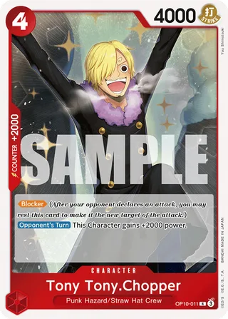 Tony Tony.Chopper #OP10-011 · Royal Blood One Piece card