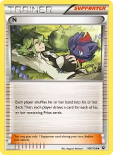 N · Fates Collide Pokémon card