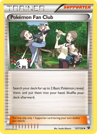 Pokémon Fan Club #107 · Fates Collide Pokémon card