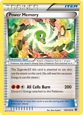 Power Memory #108 · Fates Collide Pokémon card