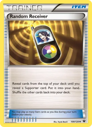 Random Receiver #109 · Fates Collide Pokémon card