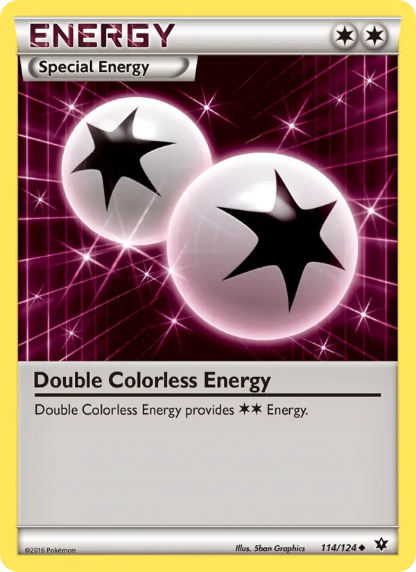 Double Colorless Energy full card art