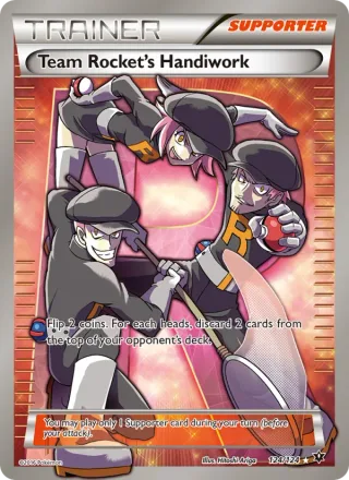 Team Rocket's Handiwork #124 · Fates Collide Pokémon card
