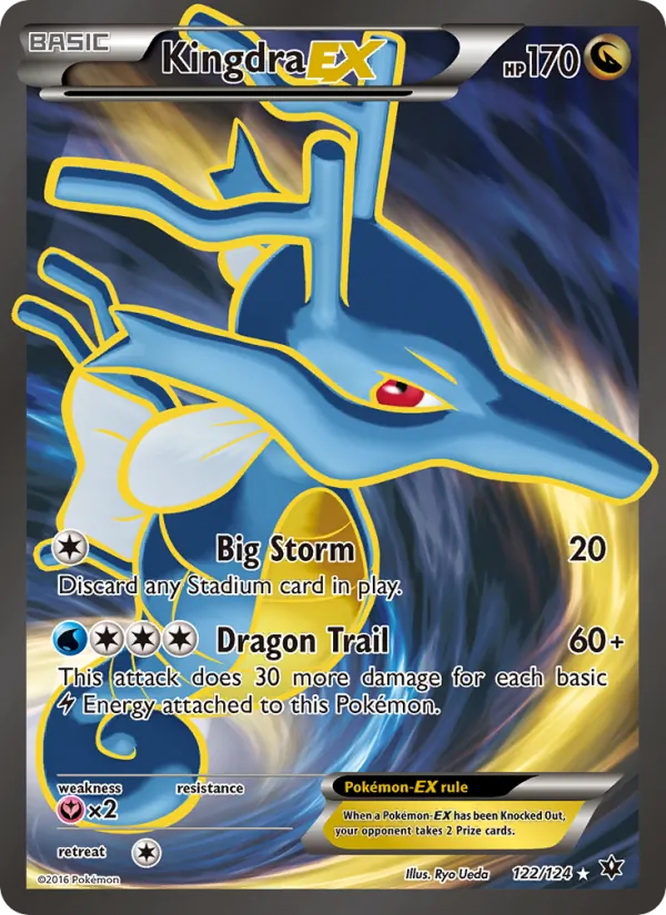 Kingdra EX full card art