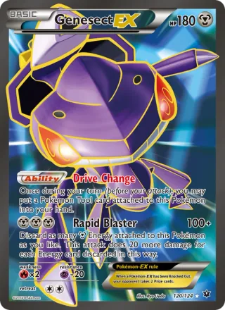 Genesect EX #120 · Fates Collide Pokémon card