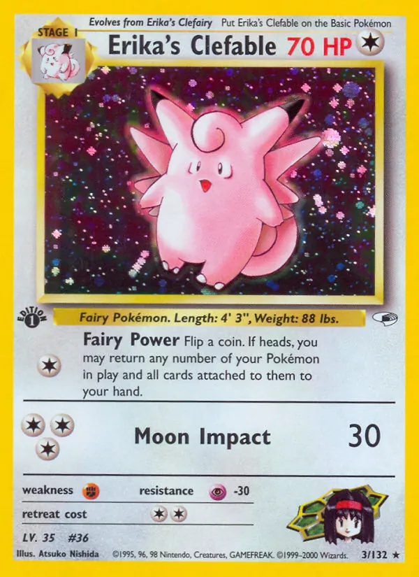 Erika's Clefable full card art