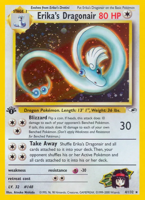 Erika's Dragonair full card art