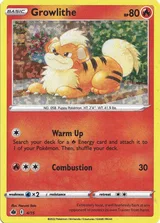 Growlithe · McDonald's Collection 2022 Pokémon card