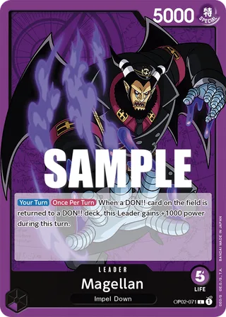 Magellan #OP02-071 · Paramount War One Piece card