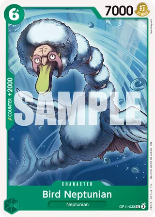 Bird Neptunian #OP11-033 · A Fist of Divine Speed Release Event Cards One Piece card