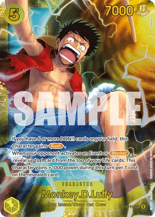 Monkey.D.Luffy #OP15-119 · One Piece Promotion Cards One Piece card