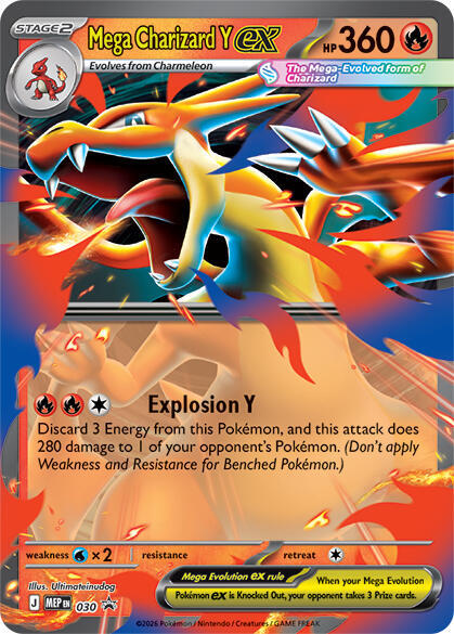 Mega Charizard Y ex full card art