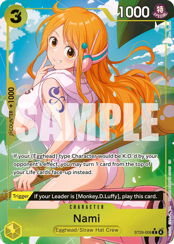 Nami (Full Art) full card art