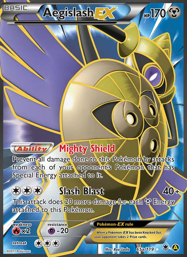 Aegislash EX full card art
