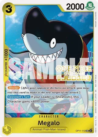 Megalo (Judge Pack Vol. 7) #OP11-112-judge-pack-vol-7 · One Piece Promotion Cards One Piece card