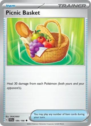 Picnic Basket #184 · Scarlet & Violet Pokémon card