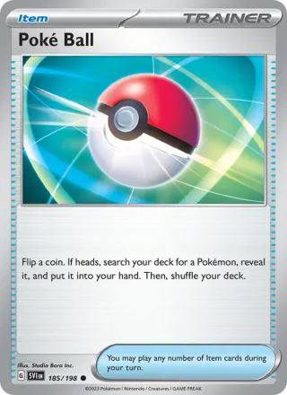 Poké Ball #185 · Scarlet & Violet Pokémon card