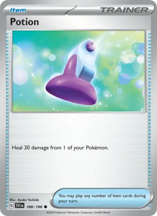 Potion #188 · Scarlet & Violet Pokémon card