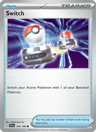 Switch #194 · Scarlet & Violet Pokémon card