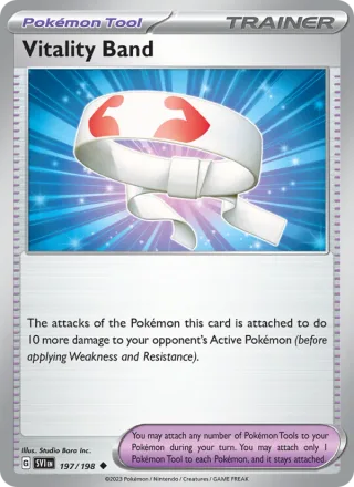 Vitality Band #197 · Scarlet & Violet Pokémon card