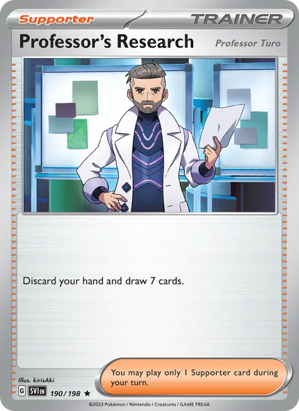 Professor's Research full card art
