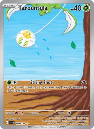 Tarountula #199 · Scarlet & Violet Pokémon card