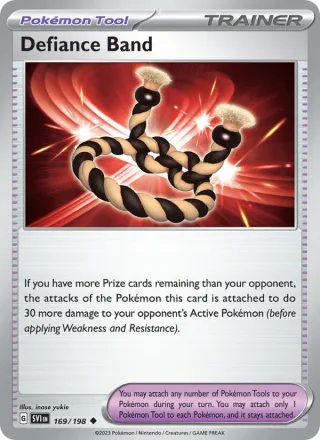 Defiance Band card