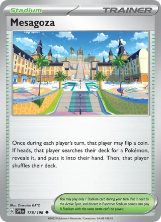 Mesagoza #178 · Scarlet & Violet Pokémon card
