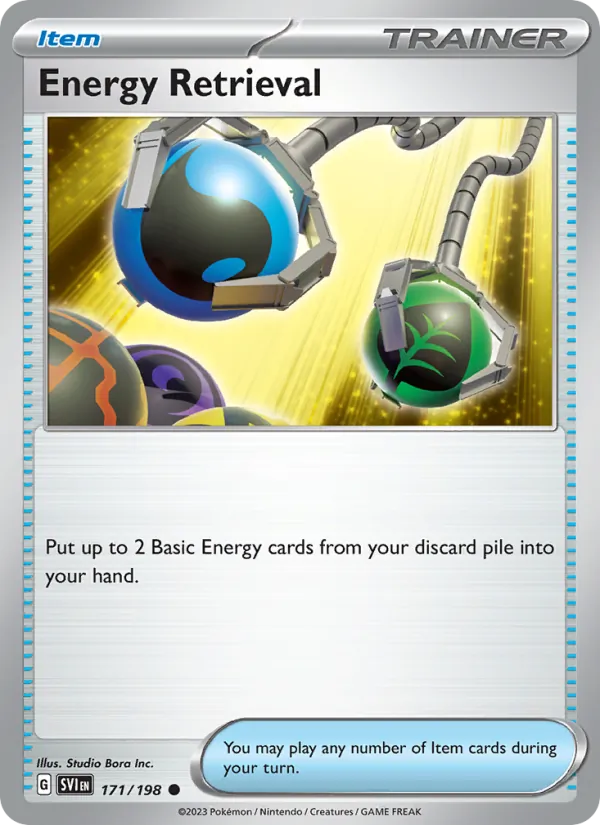 Energy Retrieval full card art